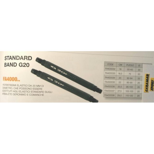 Elastici cressi standard band g20